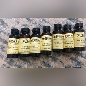LOT Of 7 Cobigelow Apothecaries Body Lotion 1.35 Oz Each